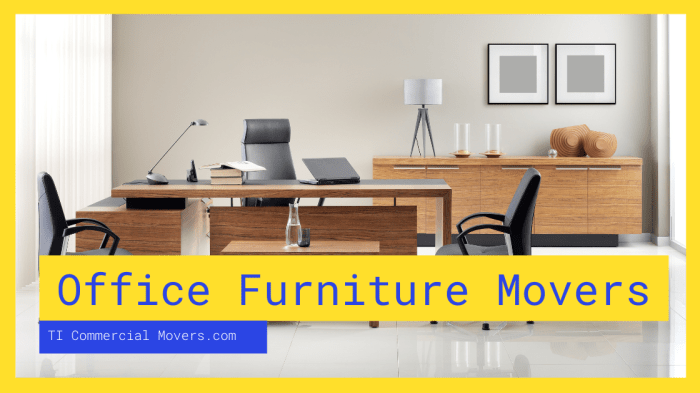 Office furniture movers