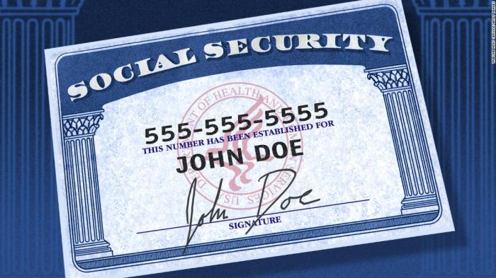 Social security number data breach