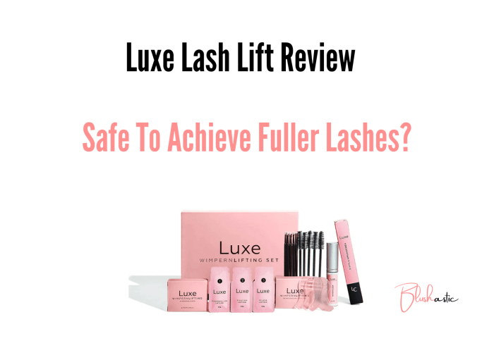 Luxe cosmetics lash lift review